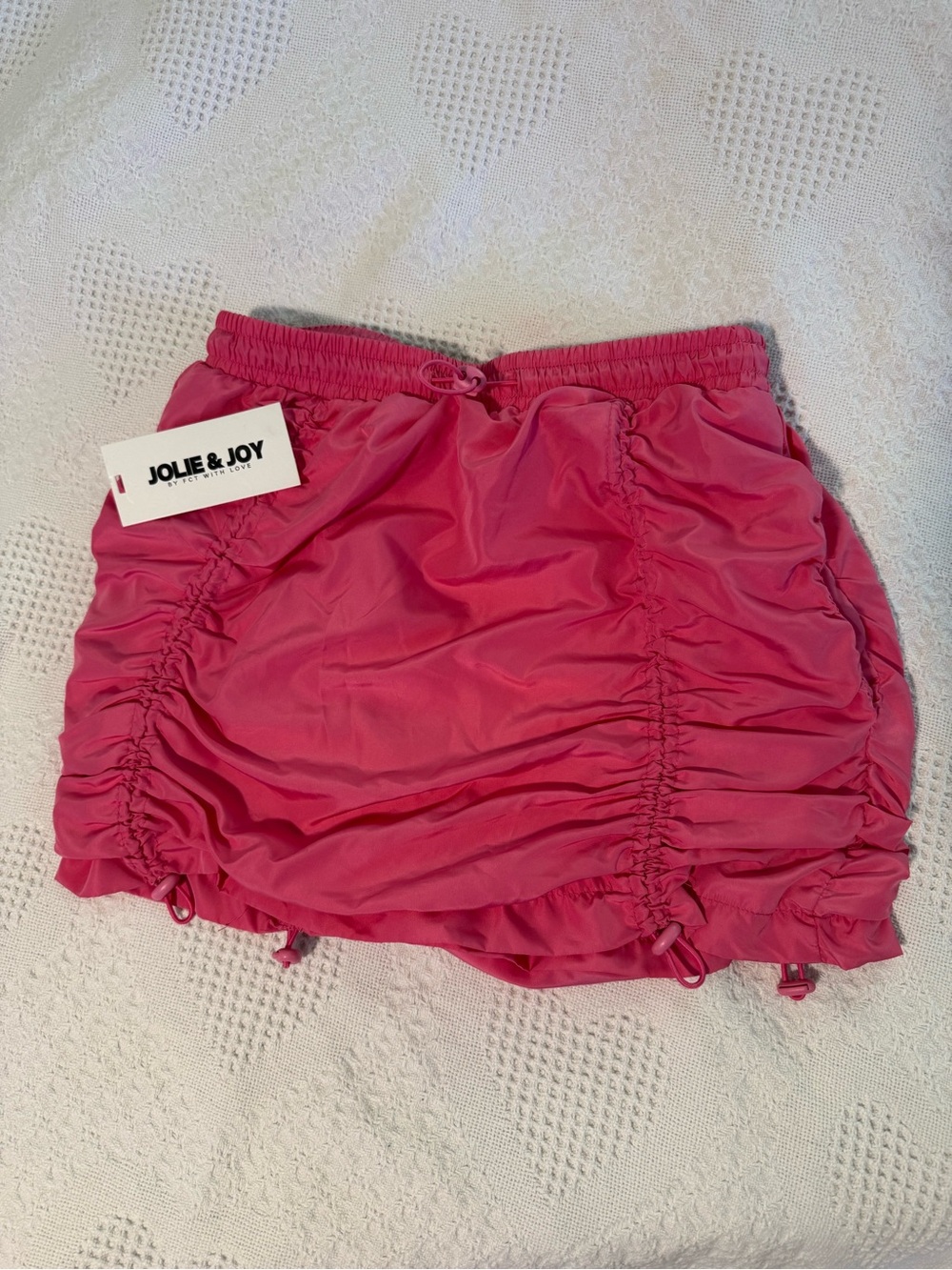 Jolie & Joy Women's Pink Swim Coverup Skirt
